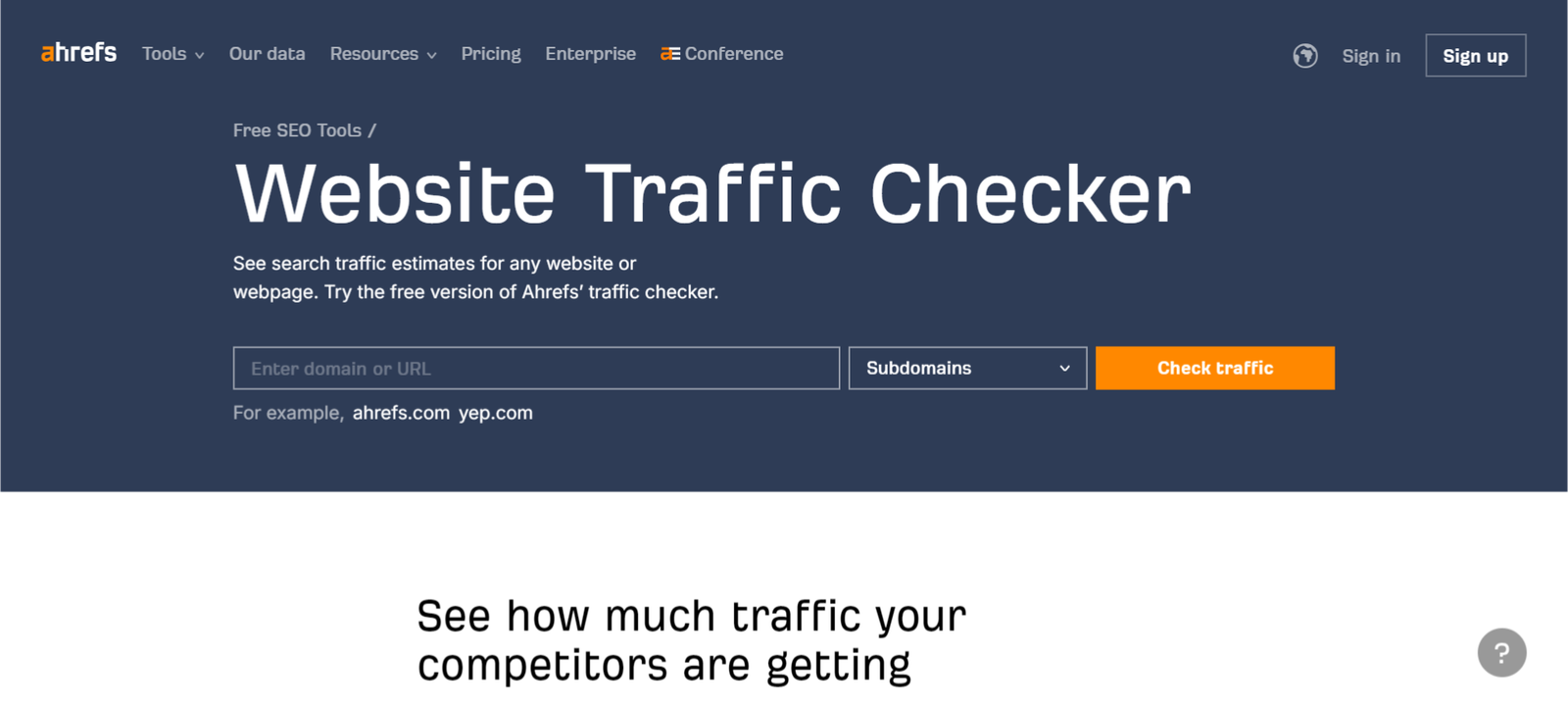 Using Website Traffic Checkers