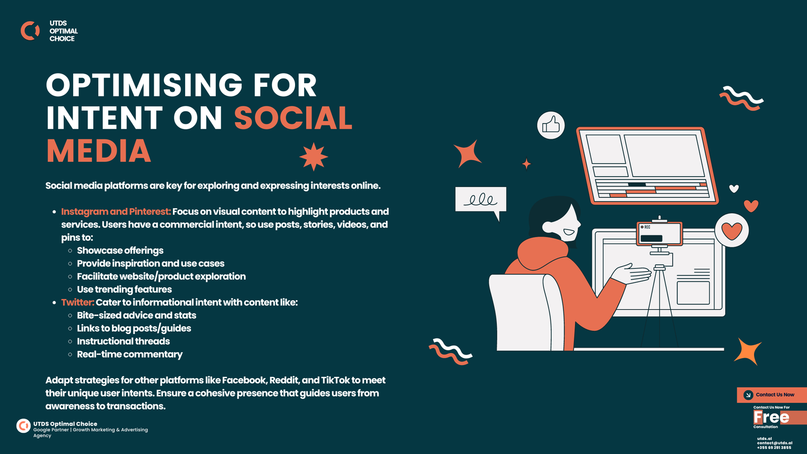 Optimising For Intent On Social Media