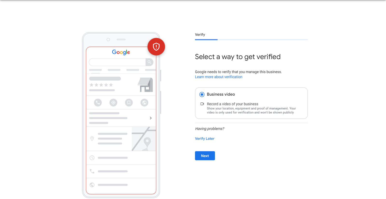 How To Verify Google My Business Account